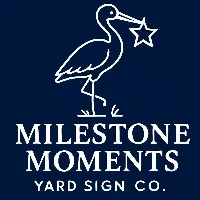 Milestone Moments Yard Signs logo