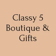 Classy 5 Boutique and Gifts logo