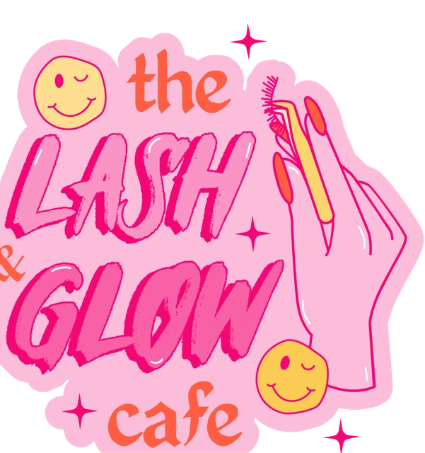 The Lash + Glow Cafe logo