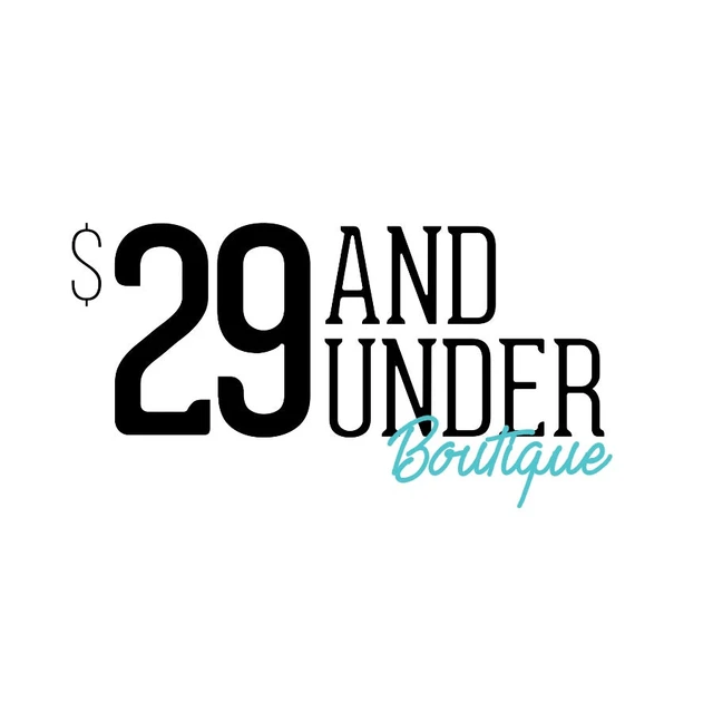 $29 And Under Boutique logo