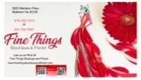Fine Things Boutique and Florist logo