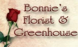 Bonnie's Florist and Greenhouse logo