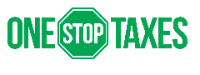 ONE STOP TAXES logo
