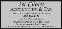 1st Choice Accounting & Tax logo