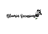 Bloomin Occasions Florist & Gifts logo