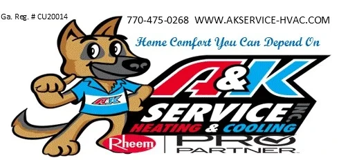 A&K Service Heating and Cooling logo