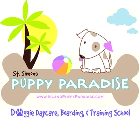 St. Simons Puppy Paradise logo