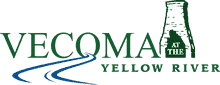 Vecoma at the Yellow River logo