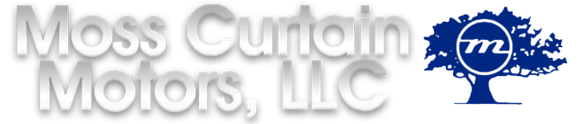 Moss Curtain Motors logo