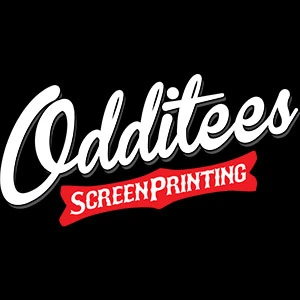 Odditees screen printing logo