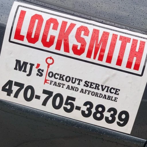 MJ'S Locksmiths logo