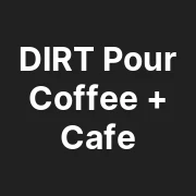Dirt Pour Coffee and Cafe logo