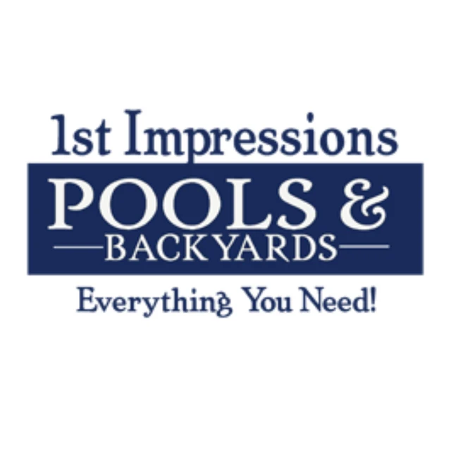 1st Impressions Pools & Backyards logo