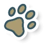 Camp Lazy Paws Pet Resort logo