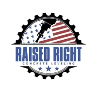 Raised Right Concrete Leveling logo