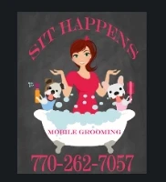 Sit Happens Mobile Grooming logo