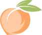 The Pampered Peach Wax bar of John’s Creek logo