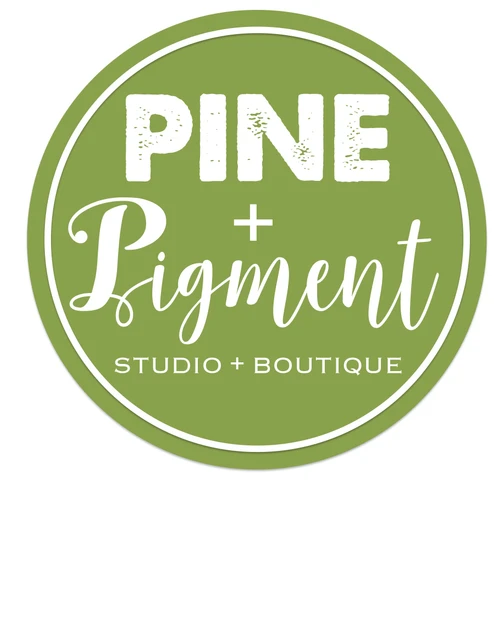 Pine and Pigment logo
