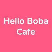 Hello Boba Cafe logo