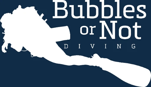 Bubbles-or-Not Dive Shop logo