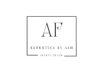 Esthetics by Ash logo