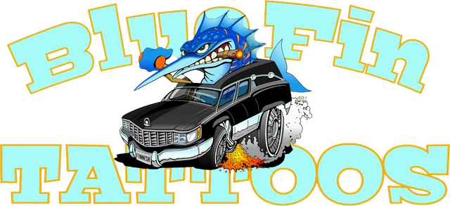 Blue Fin Tattoos logo
