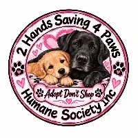 2 Hands Saving 4 Paws Humane Society logo