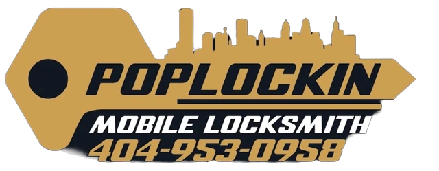 Poplockin Mobile Locksmith logo