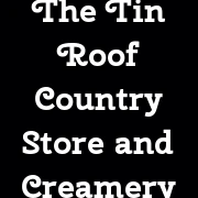 The Tin Roof Country Store and Creamery logo