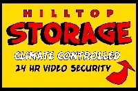 Hilltop climate control storage logo