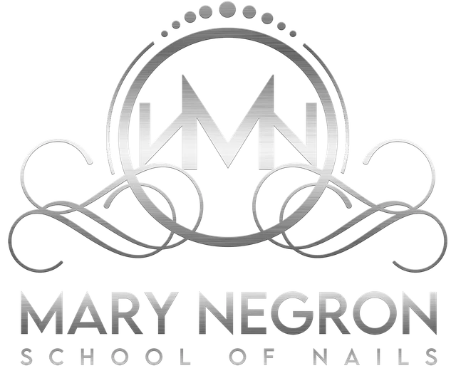 Mary Negron School of Nails logo