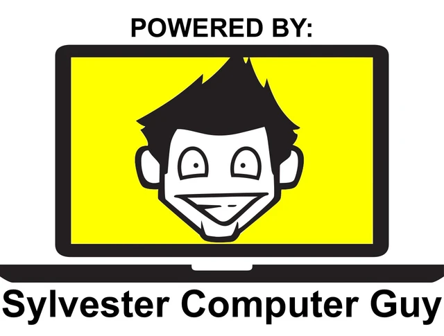 Sylvester Computer Guy logo