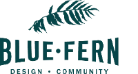 Blue Fern Merchant - Design Community logo