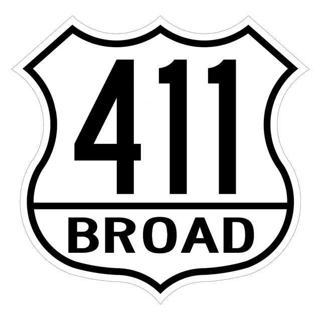 411 Broad logo