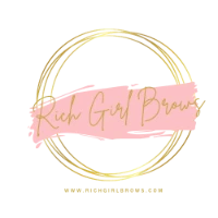 Rich Girl Brows logo