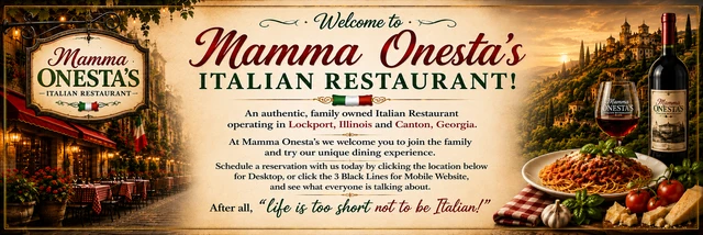 Mamma Onesta's Italian Restaurant logo