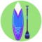 Two Dudes and a Boat Kayak Rentals logo
