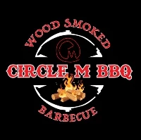 Circle M Barbeque food truck logo