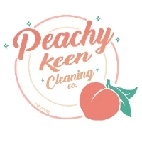 Peachy Keen Cleaning Co logo