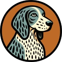 Blue Hound Barbecue logo