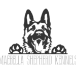 MaeBella Shepherd Kennels logo