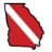 Dive Georgia logo