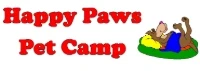 Happy Paws Pet Camp logo