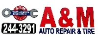 A & M Auto Repair and Tire logo