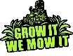 Grow It We Mow It logo