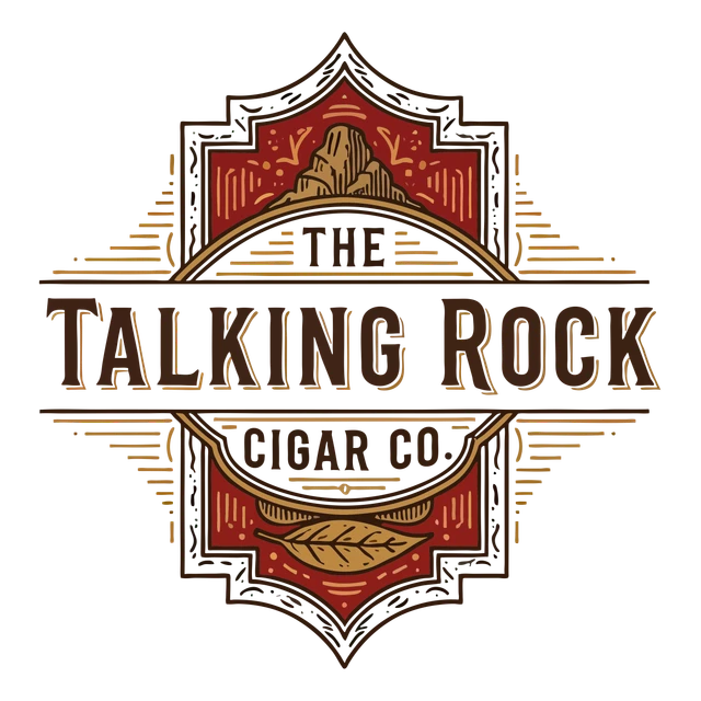 The Talking Rock Cigar Co logo