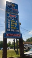 Mega Detail,Car wash &Emission at TowneLake logo