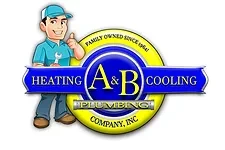 A&B Heating and Cooling logo