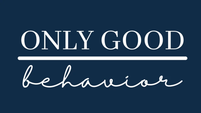 Only Good Behavior logo